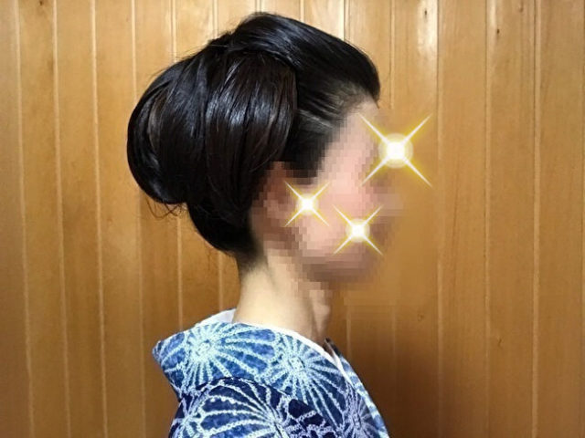 着物の髪型 簡単に自分でヘアアレンジする綺麗で時短テクニックの和装